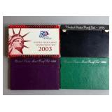 1974-2003 United States Mint Proof Sets