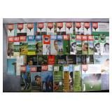 1950s-60s Golf Digest Magazines
