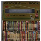 Binney & Smith Crayola Crayons With Book #72