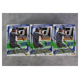 3pc Sealed 2021 Donruss Baseball Blaster Boxes