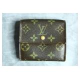 Vtg Louis Vuitton Elise Monogram Bifold Wallet