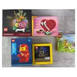 5pc NIP Assorted Lego Kits