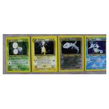 4pc 2000 Pokemon Neo Genesis Holo Cards
