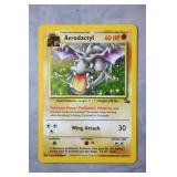 1999 Pokemon Aerodactyl 1/62 Fossil Holo Card