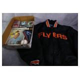 Sports Memorabilia w/ Flyers Starter Jacket