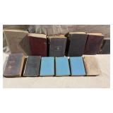 12pc 1800s Books