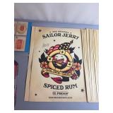 Vtg Alcohol Advertising w/ Sailor Jerry