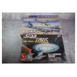 2pc Sealed Model Kits w/ Star Trek
