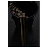 26pc Vtg Nellie Fox Little League Baseball Bats