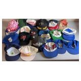 20pc Collection Of Vtg Advertisements Hats