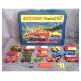 Vintage Matchbox Vehicles & Carrying Case