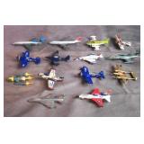 Assorted Vintage Diecast Airplanes