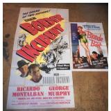 1949 & 1956 U.S. Movie Posters