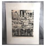 2007 Steve Davis Signed Woodblock Print