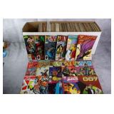 Long Box Of Comic Books w/ Bronze Age