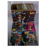 Short Box Of Comic Books w/ Batman