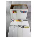 Short Box Of Blank Marvel & DC Variants