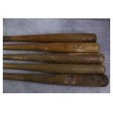 Vtg DiMaggio & Gherig Store Model Baseball Bats