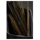 20pc Vtg Player Model Little League Baseball Bats