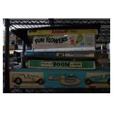 Assorted Board Games & Related w/ Ungar Race Set