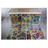 Long Box Of Avengers & Related Marvel Comic Books