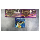 E.T. & Astroboy Games w/ Sealed