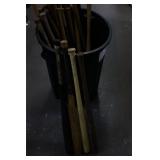 25pc Vtg Nellie Fox Store Model Baseball Bats