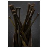 16pc Vtg Hall Of Famer Store Model Baseball Bats