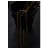 24pc Vtg Nellie Fox Store Model Baseball Bats