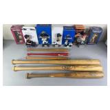 Baseball Bobble Heads & Bats