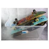 5pc Assorted Skateboards w/ Tony Hawk