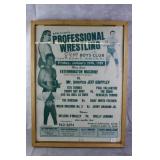 1989 AAW Pro Wrestling Promo Poster