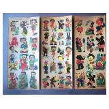 Vintage Japanese Water Transfer Decal Sheets