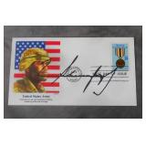 General Norman Schwarzkopf Signed 1st Day Cover