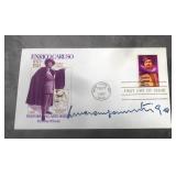 Luciano Pavarotti Signed 1st Day Cover