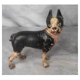 Hubley Cast Iron Boston Terrier Doorstop