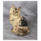 Hubley Cast Iron Sitting Persian Cat Doorstop