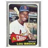 1965 Topps #540 Lou Brock Baseball Card