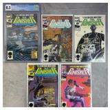 Punisher Limited Series #1-5 1986 Marvel Comics