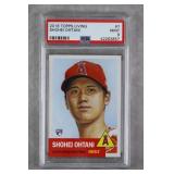 PSA 9 2018 Topps Living #7 Shohei Ohtani RC