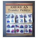 American Transfer Pictures #9002 Store Display