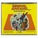 1984 TSR Marvel Super Heroes Set #1 Miniatures