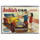 Sealed 1969 Aurora Archieï¿½s Car 1/25 Scale Model
