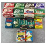 15pc 1981-89 Baseball Card Sets w/ Sealed