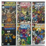 Infinity Gauntlet #1-6 1991 Marvel Comic Books