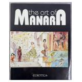 1994 The Art Of Manara Eurotica Hardcover Book