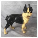 Hubley Cast Iron Boston Terrier Bank