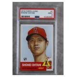 PSA 9 2018 Topps Living #7 Shohei Ohtani RC