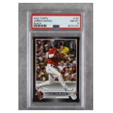 PSA 8 2022 Topps #187 Jarren Duran Black RC