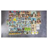 80pc 1959-78 Topps Baseball Cards+ w/ HOF